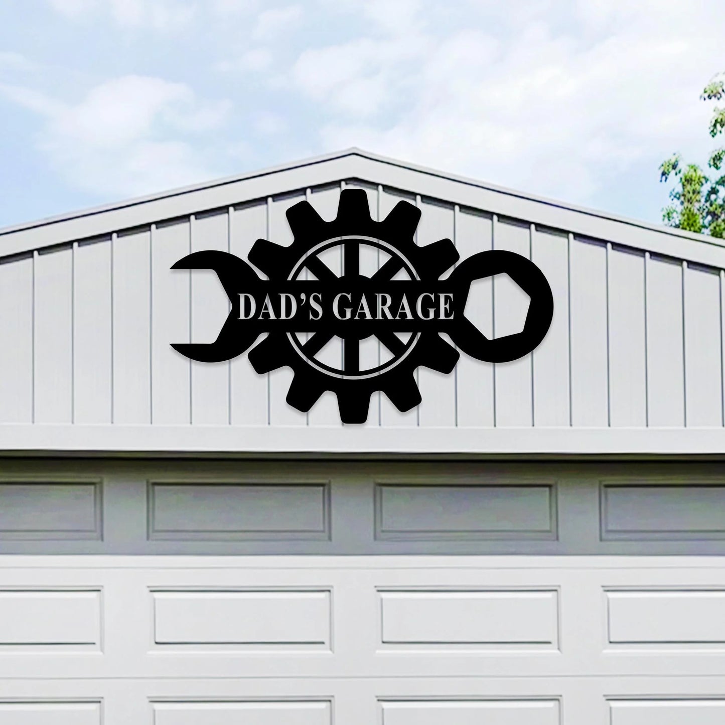 Personalized Garage Metal Wall Art,Dad Man Cave,Workshop Decor,Garage Name Sign,Car Shop Decor,Fathers Day Gift,Gift for Men