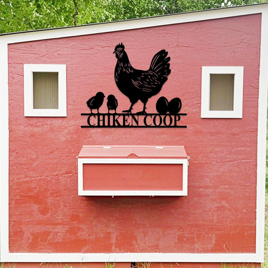 Farm Fresh Eggs Sign, Personalized Chicken Sign, Hen house sign, Custom Farm Sign, Chicken Coop Sign, Chicken Farm, Eggs Farmed Sign