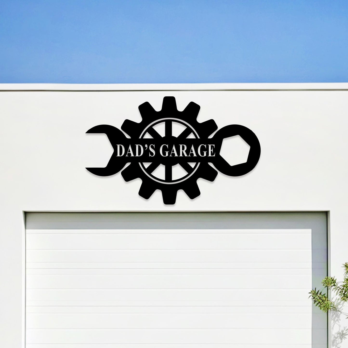 Personalized Garage Metal Wall Art,Dad Man Cave,Workshop Decor,Garage Name Sign,Car Shop Decor,Fathers Day Gift,Gift for Men