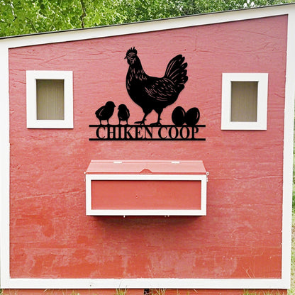 Farm Fresh Eggs Sign, Personalized Chicken Sign, Hen house sign, Custom Farm Sign, Chicken Coop Sign, Chicken Farm, Eggs Farmed Sign