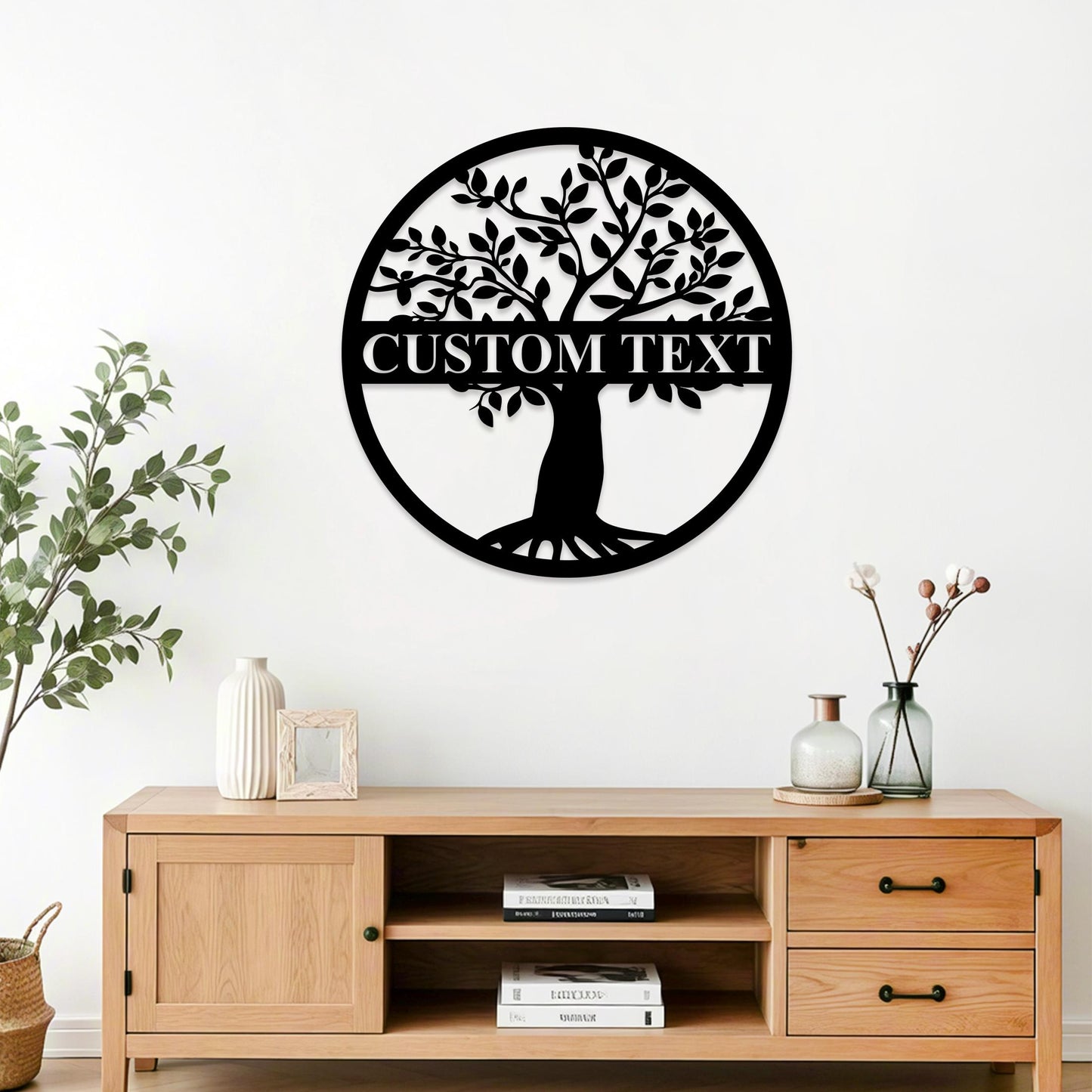 Personalized Tree of Life Metal Name Sign,Custom Tree of Life Wall Art,Tree of Life Family Name Sign,Tree of Life Wall Hanging,Outdoor Sign