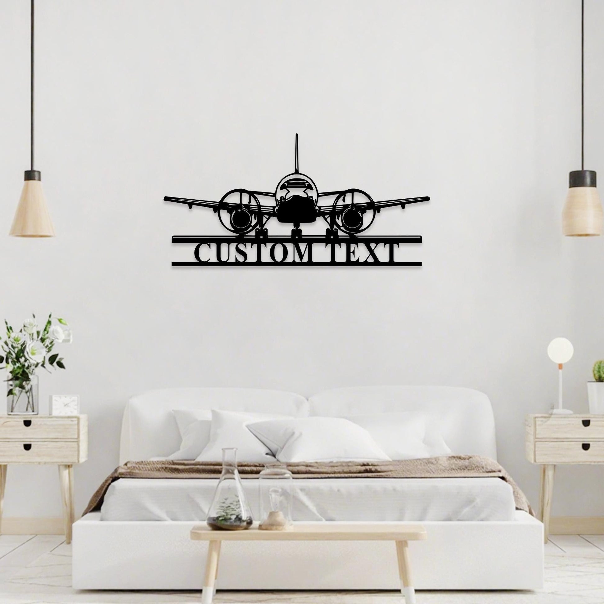 Personalized Airplane Metal Sign,Aircraft Name Sign,Custom Aviation Gift,Pilot Name Sign,Airforce Wall Art,Man Cave,Aircraft Hangar Decor